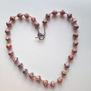 Vintage Bead For Life Multicolor Necklace